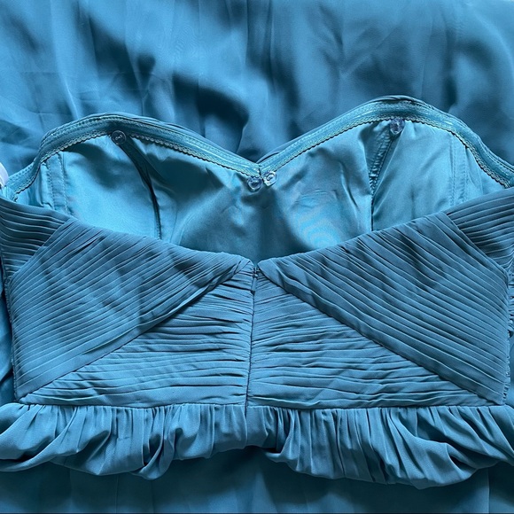 NWT Never worn Revelry Kennedy Chiffon convertible dress size 12 desert blue - Picture 5 of 14